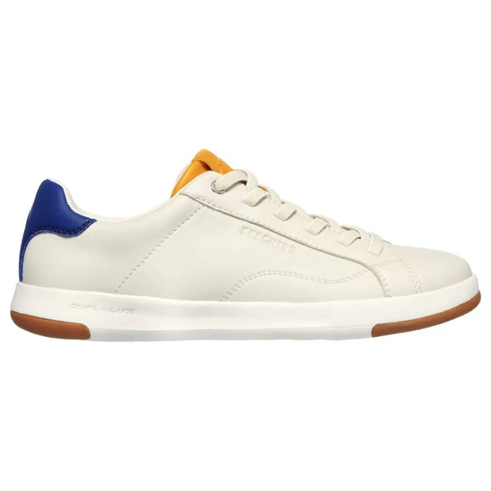 155301 White Blue Yellow C-Lites Blocked Party Skechers Sneakers