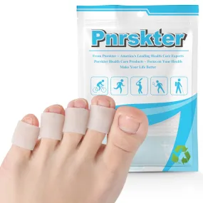 20 pieces gel toe caps, toe protectors, toe protectors, silicone toe protectors, small toes for blisters, corns, hammer toes, toenails loss, friction pain relief and more white small toes