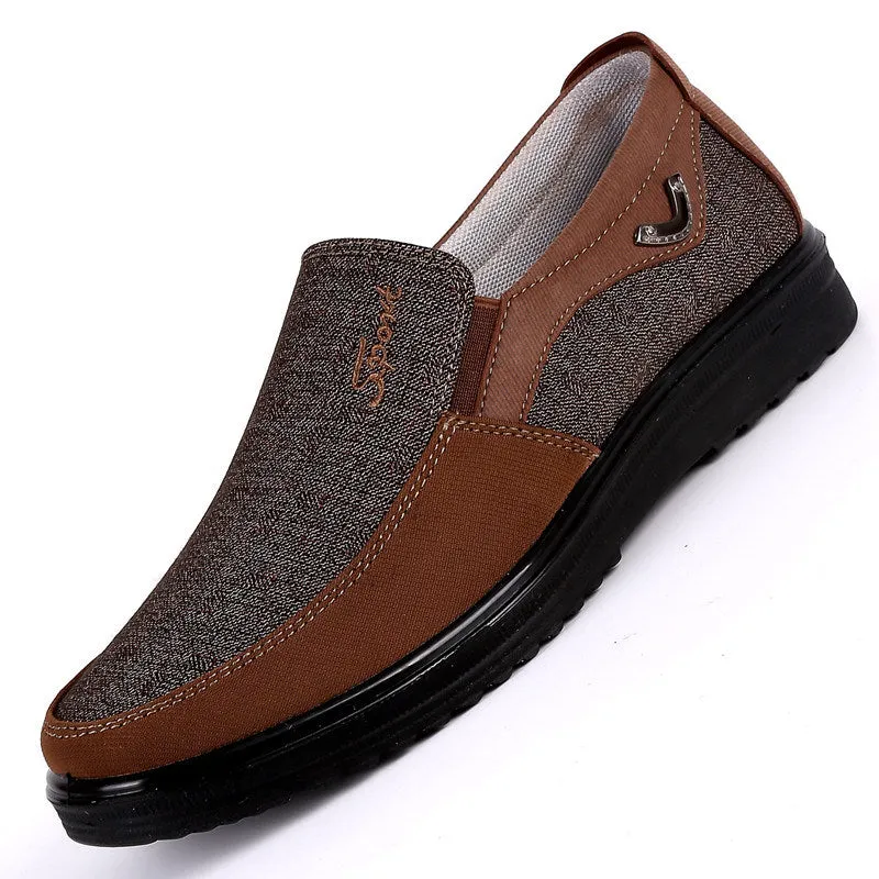2022 Canvas Shoes Men Summer Classic Loafers Men Casual Shoes Breathable Walking Flat Men Shoes Zapatos Sneakers Plus Size 46