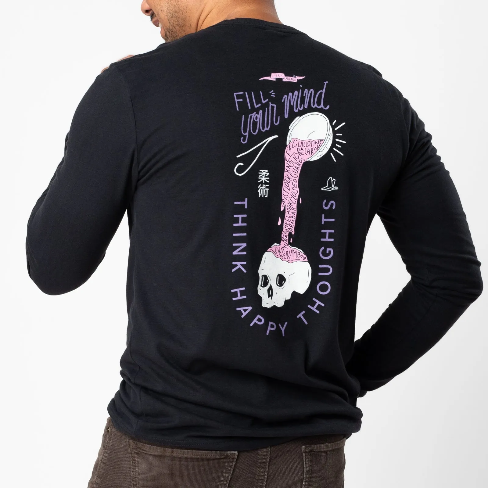 93brand "Happy Thoughts" Long-Sleeve Shirt