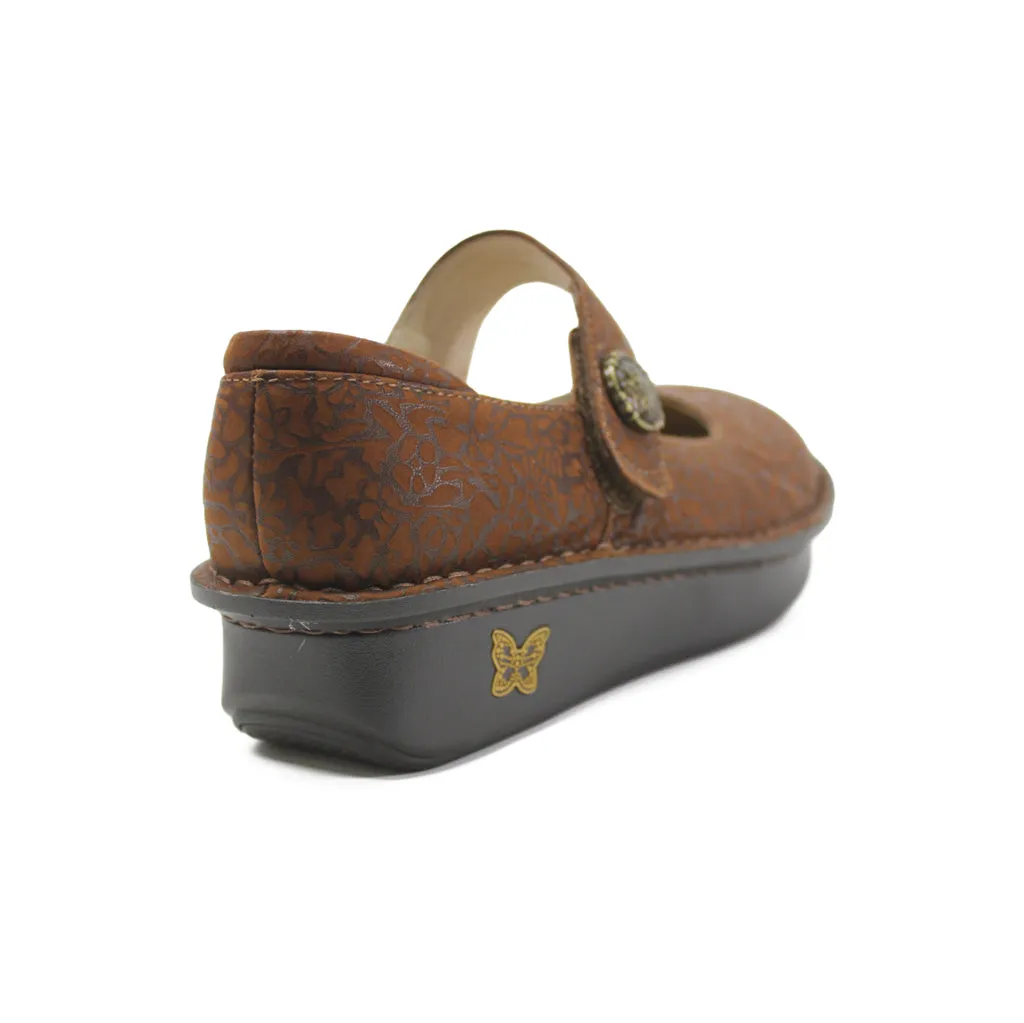 Alegria Paloma Mary Jane Leather Women's Professional Shoes