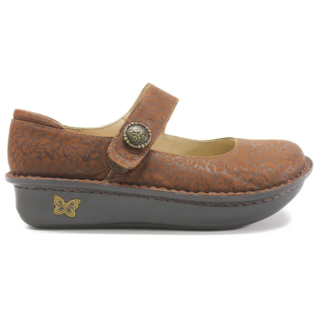 Alegria Paloma Mary Jane Leather Women's Professional Shoes