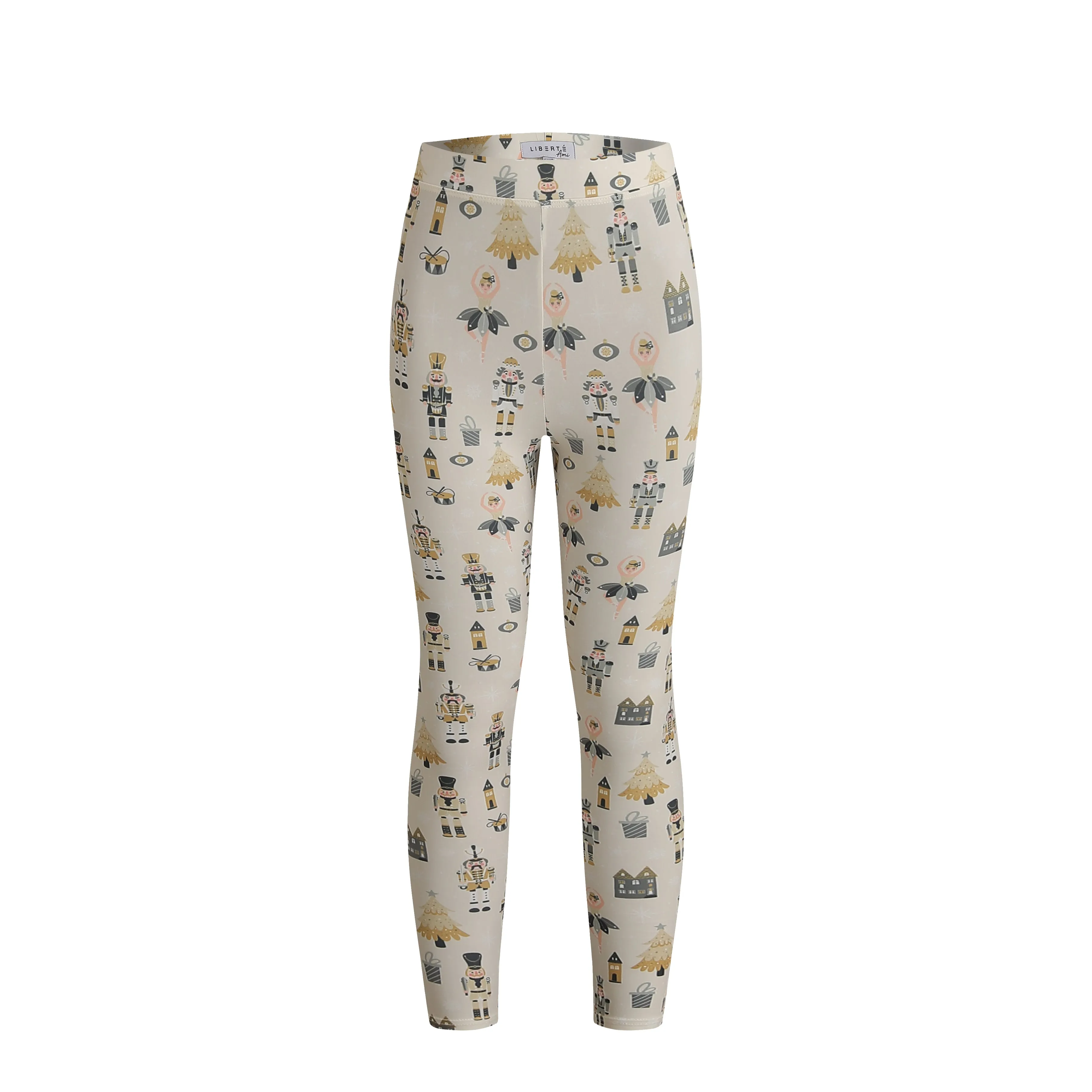 ALMA-LEGGINGS (KIDS) - NUTCRACKER CREME