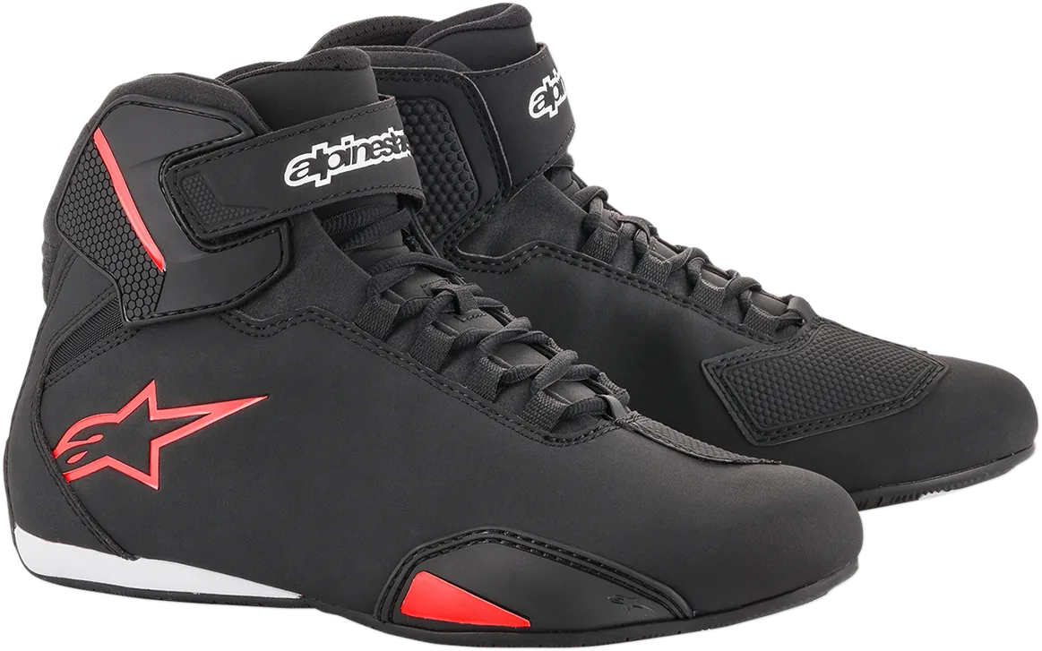 ALPINESTARS Sektor Shoes - Black/Red - US 10 2515518-13-10