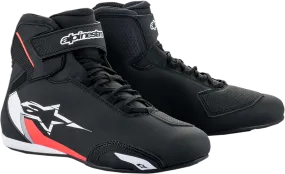 ALPINESTARS Sektor Shoes - Black/White/Red - US 11 2515518123111
