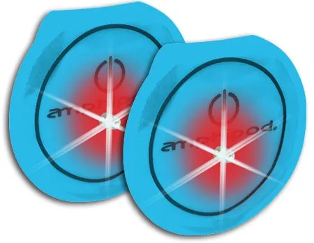 Amphipod Flash Mini LED Wearable LED Reflectors 2pack