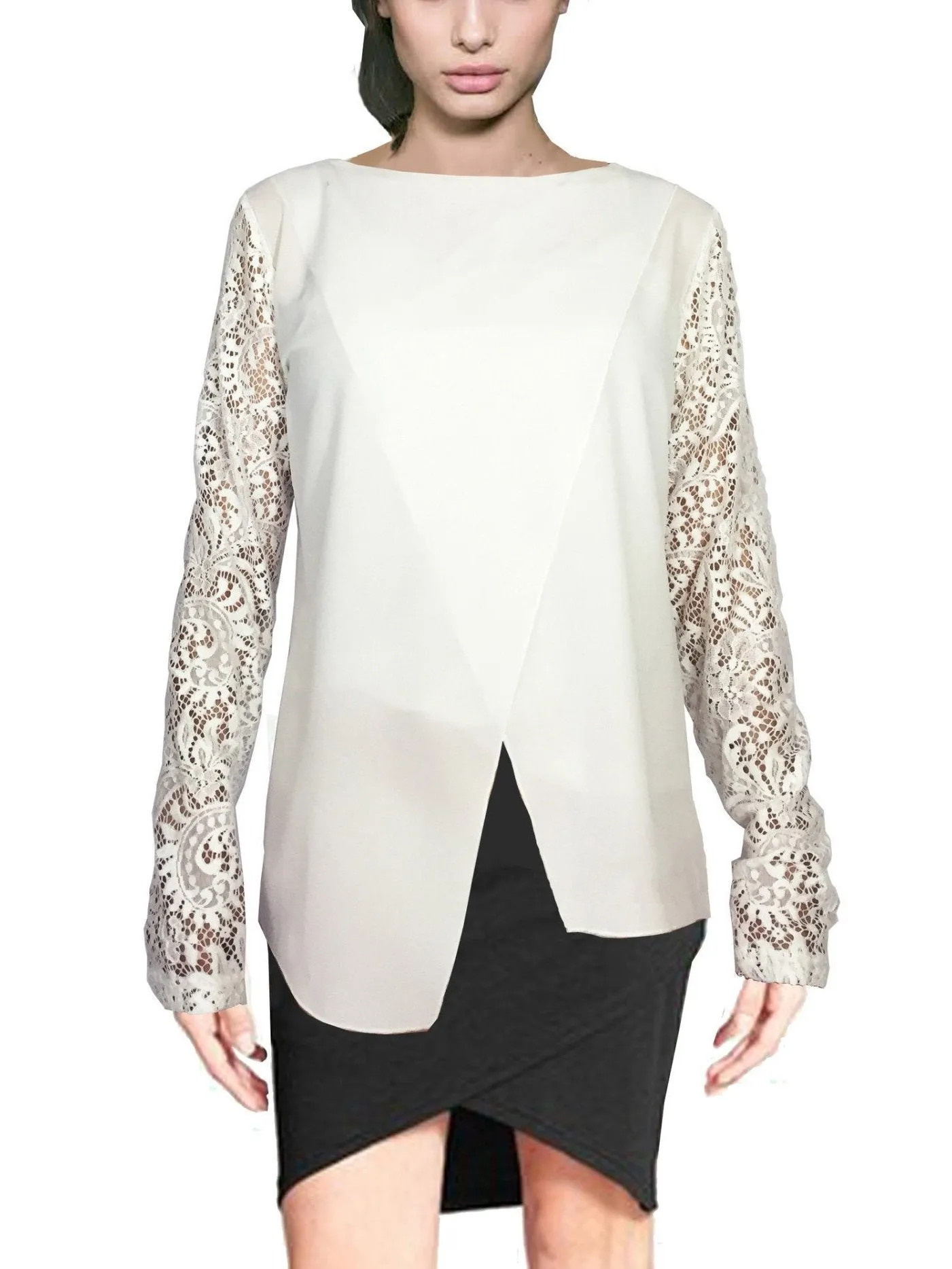 ASHORE WOMENS APART LACE BLOUSES