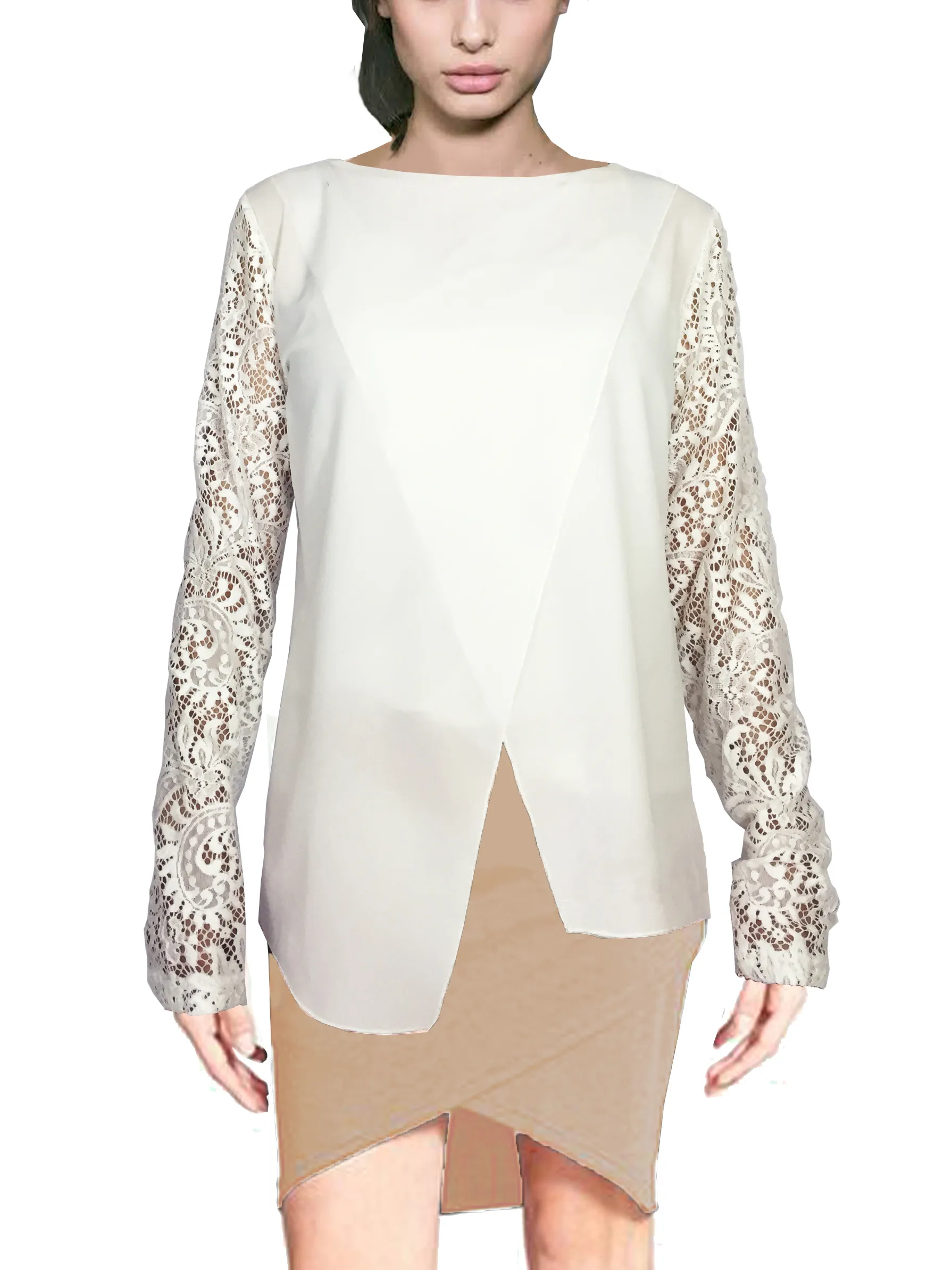 ASHORE WOMENS APART LACE BLOUSES