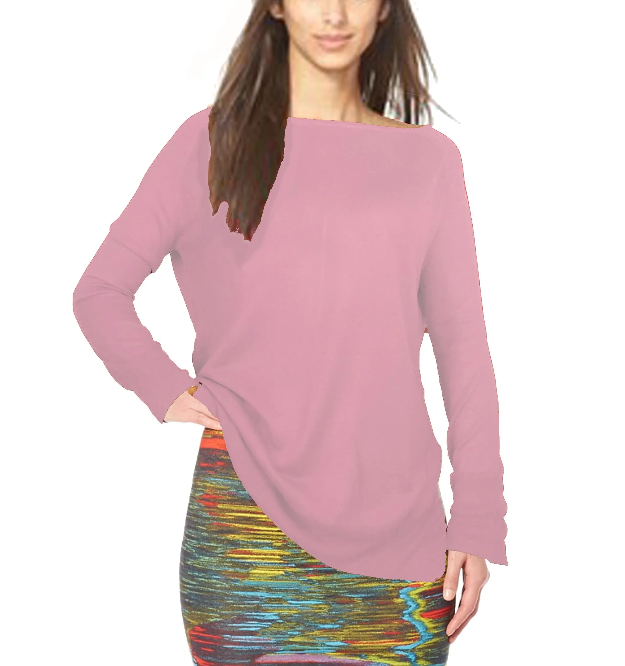ASHORE WOMENS CLASSIC FINE LONG SWEATERS