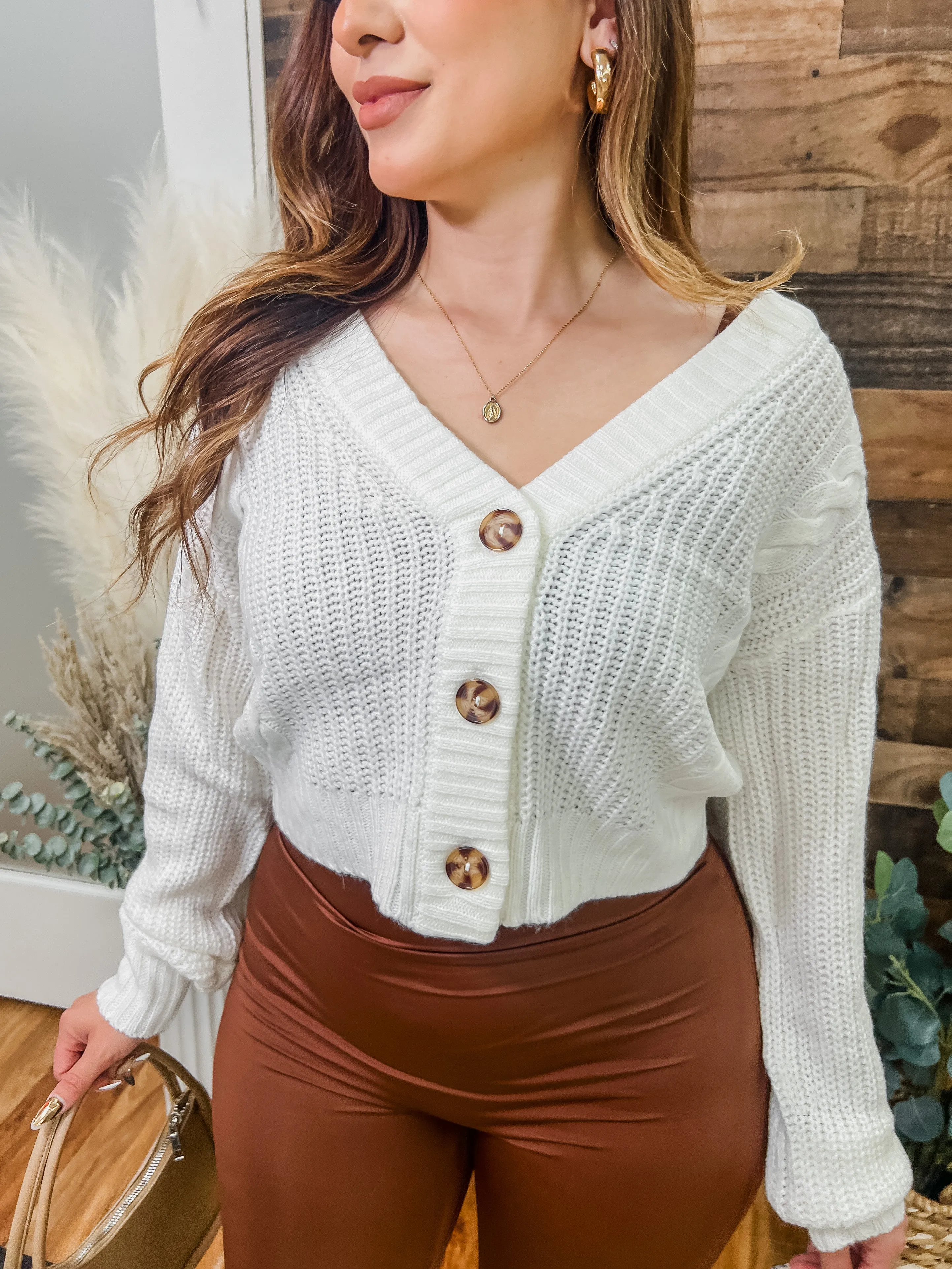 Audrey Chunky Knit Cardigan