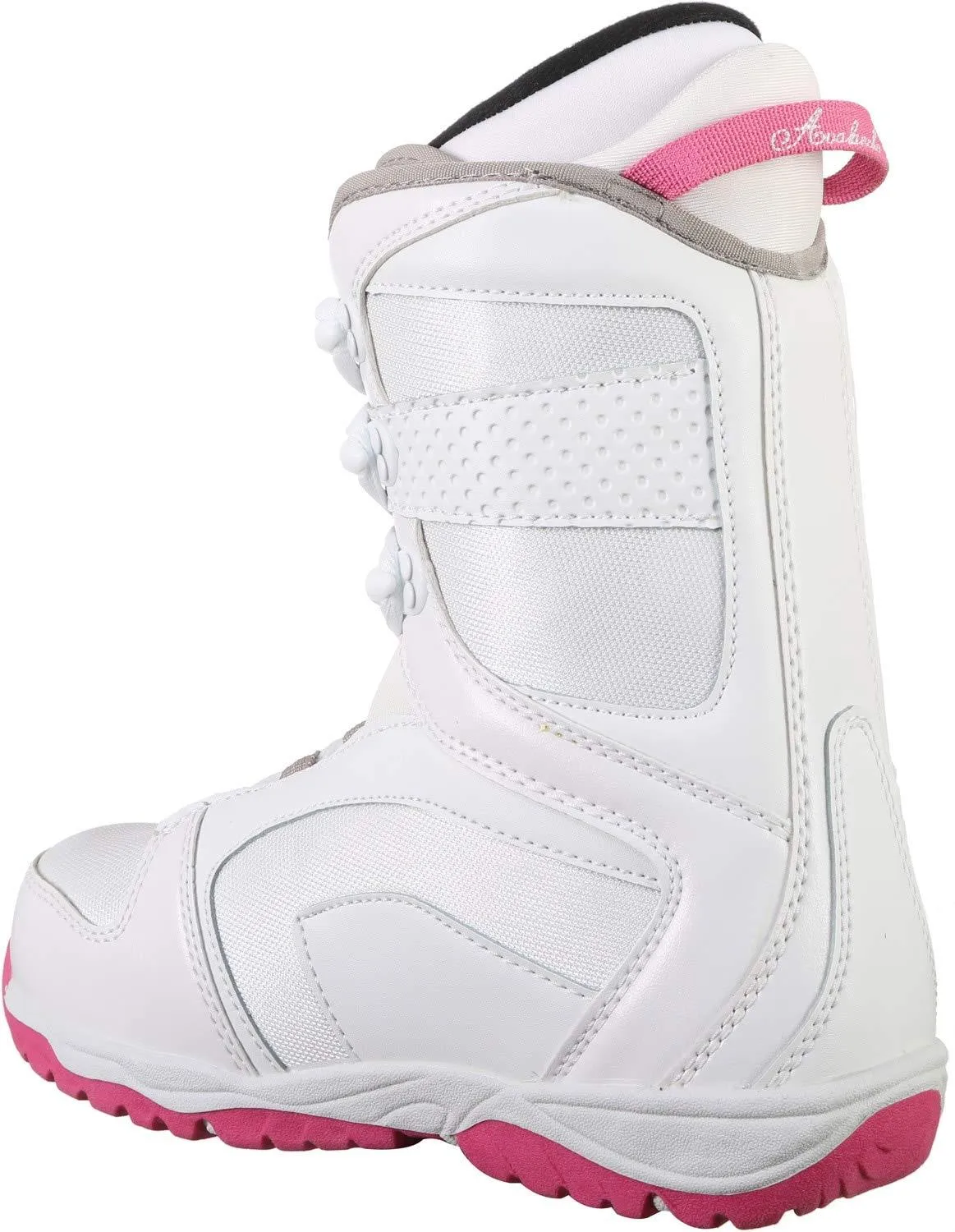 Avalanche Eclipse Womens Snowboard Boots Size 9 White/Pink - New