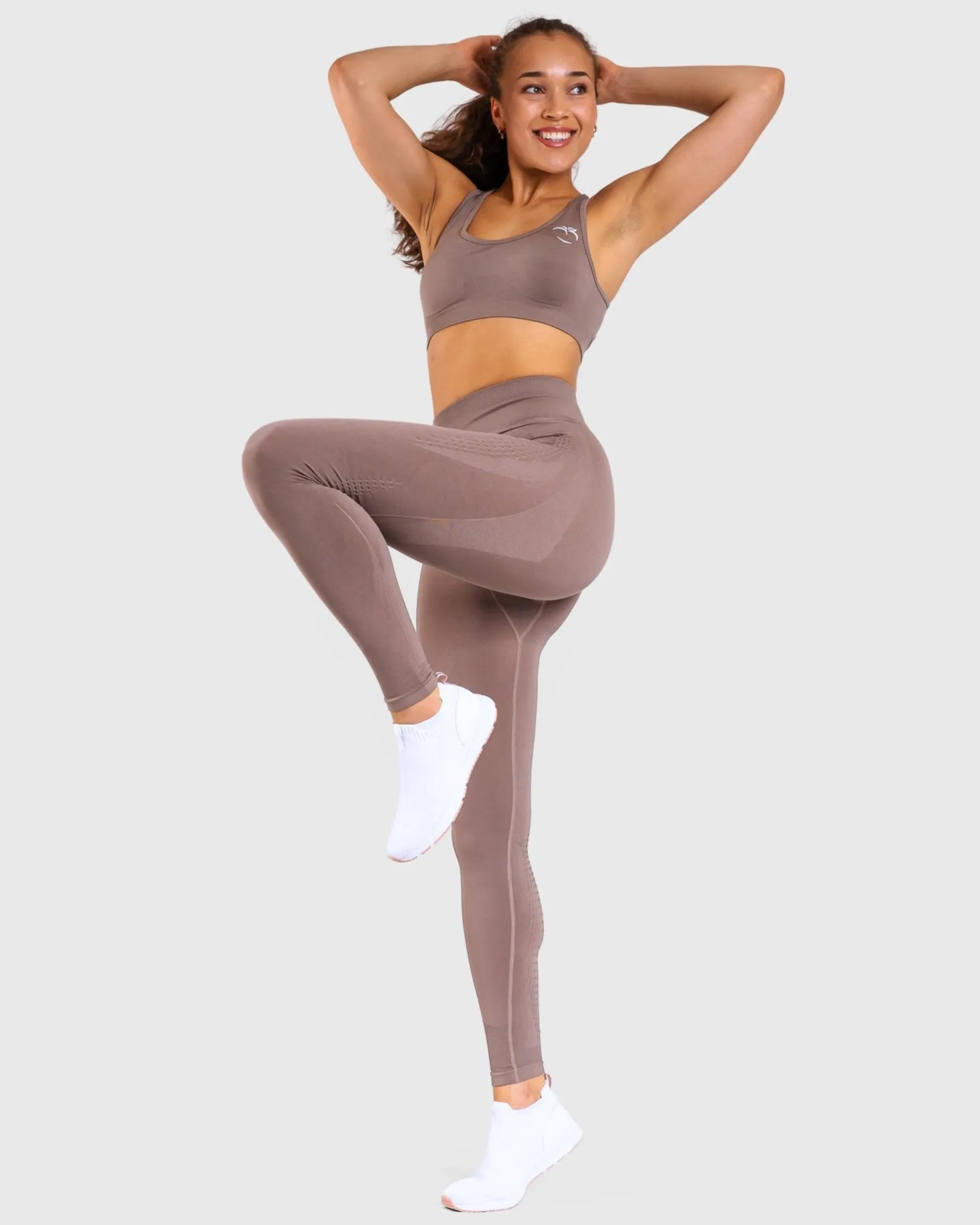 Beige Edge Tights