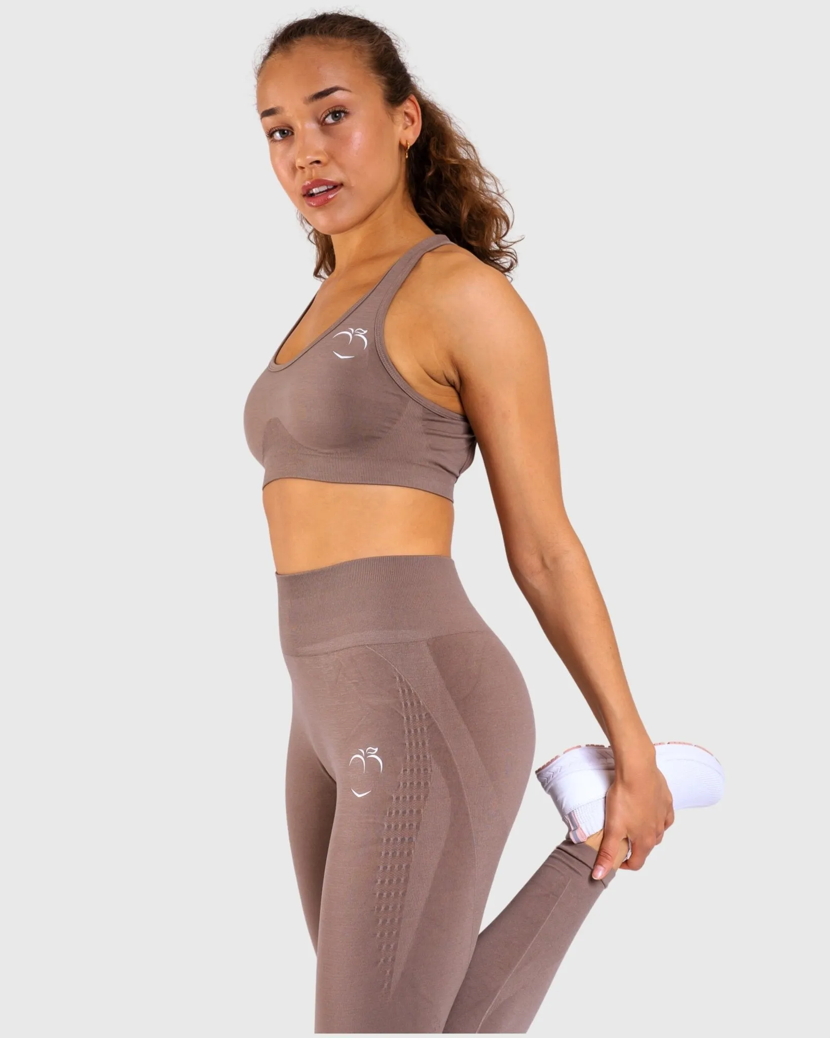 Beige Edge Tights