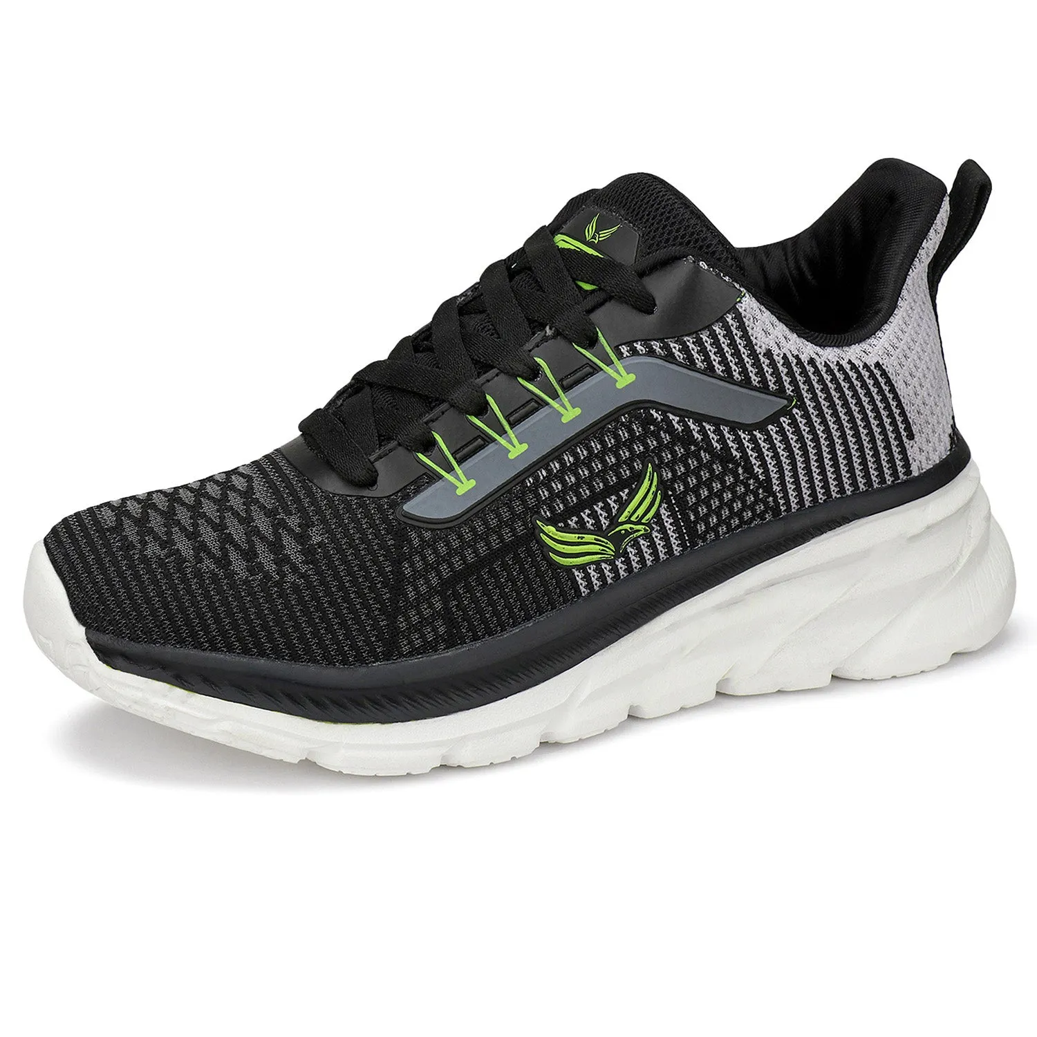 Bersache premium Sports ,Gym, tranding Stylish Running shoes for men- 8013 (Black)