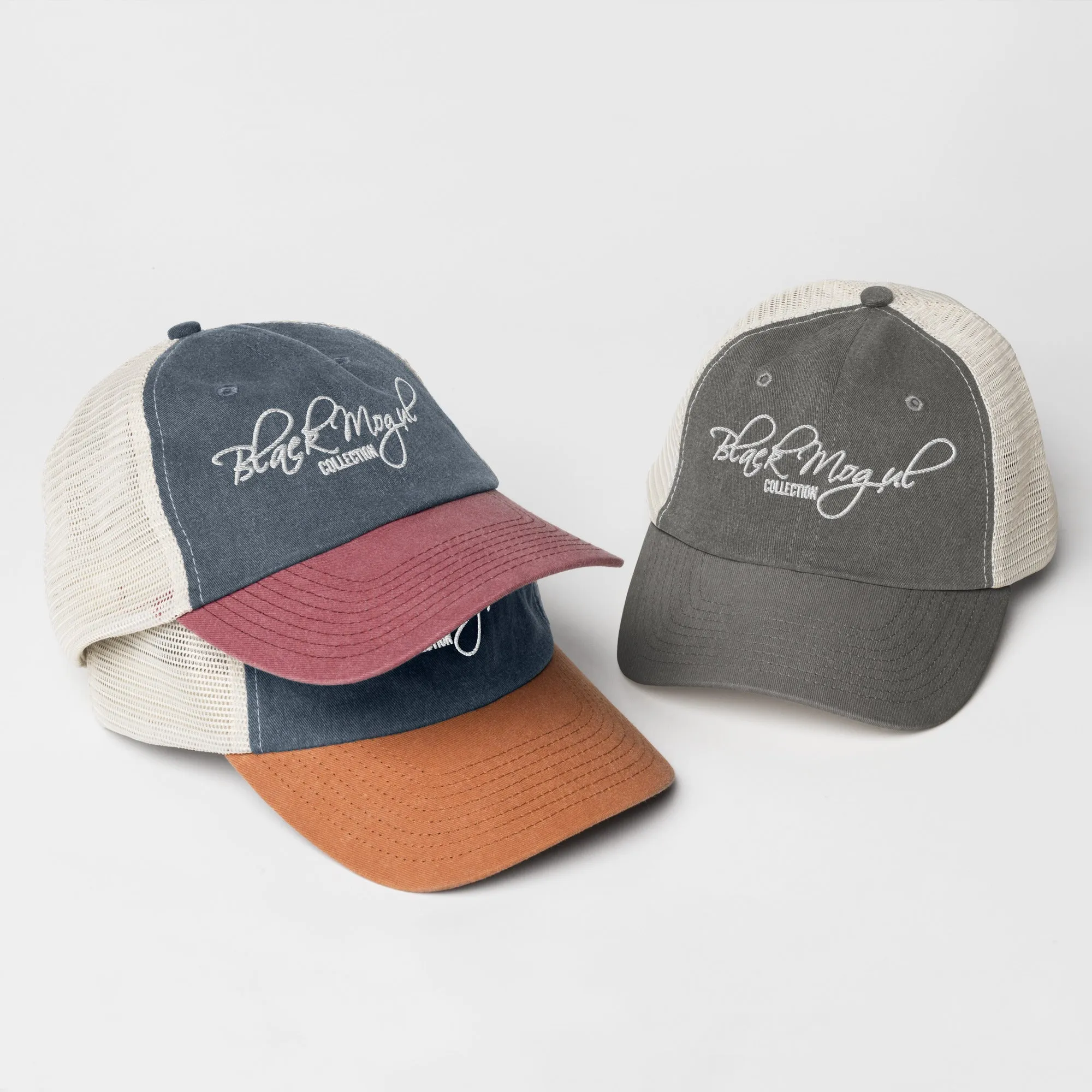 Black Mogul Pigment-dyed cap