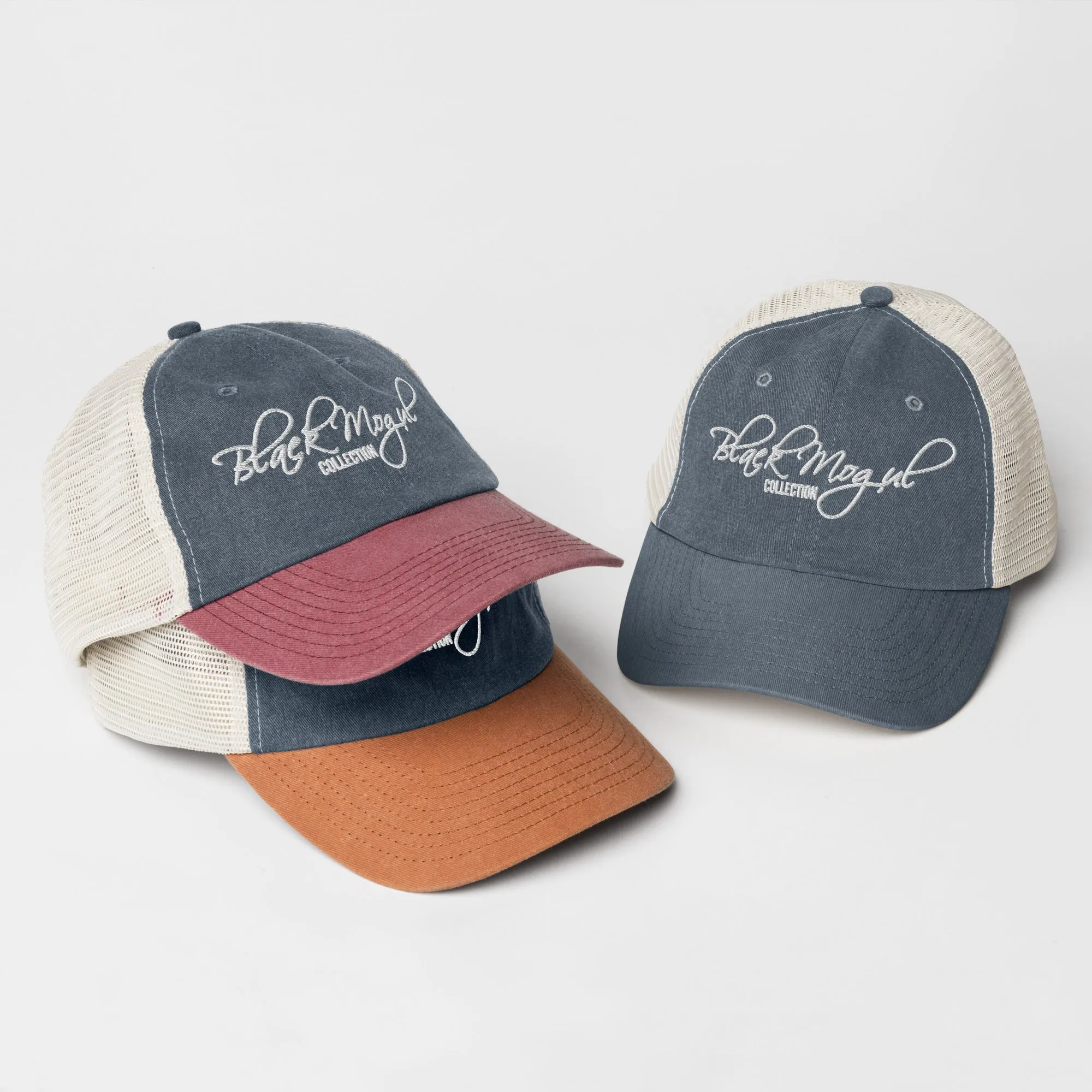 Black Mogul Pigment-dyed cap
