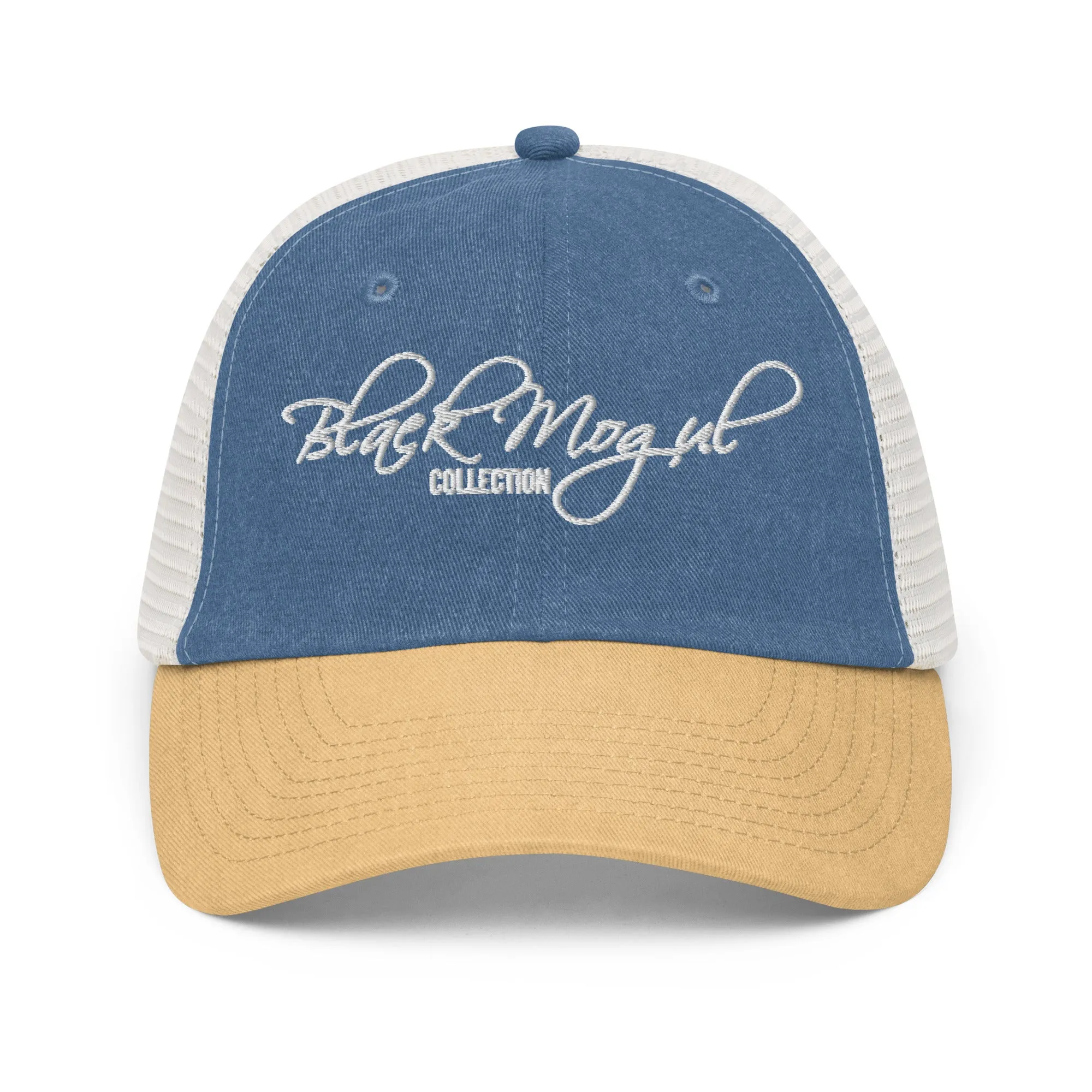 Black Mogul Pigment-dyed cap