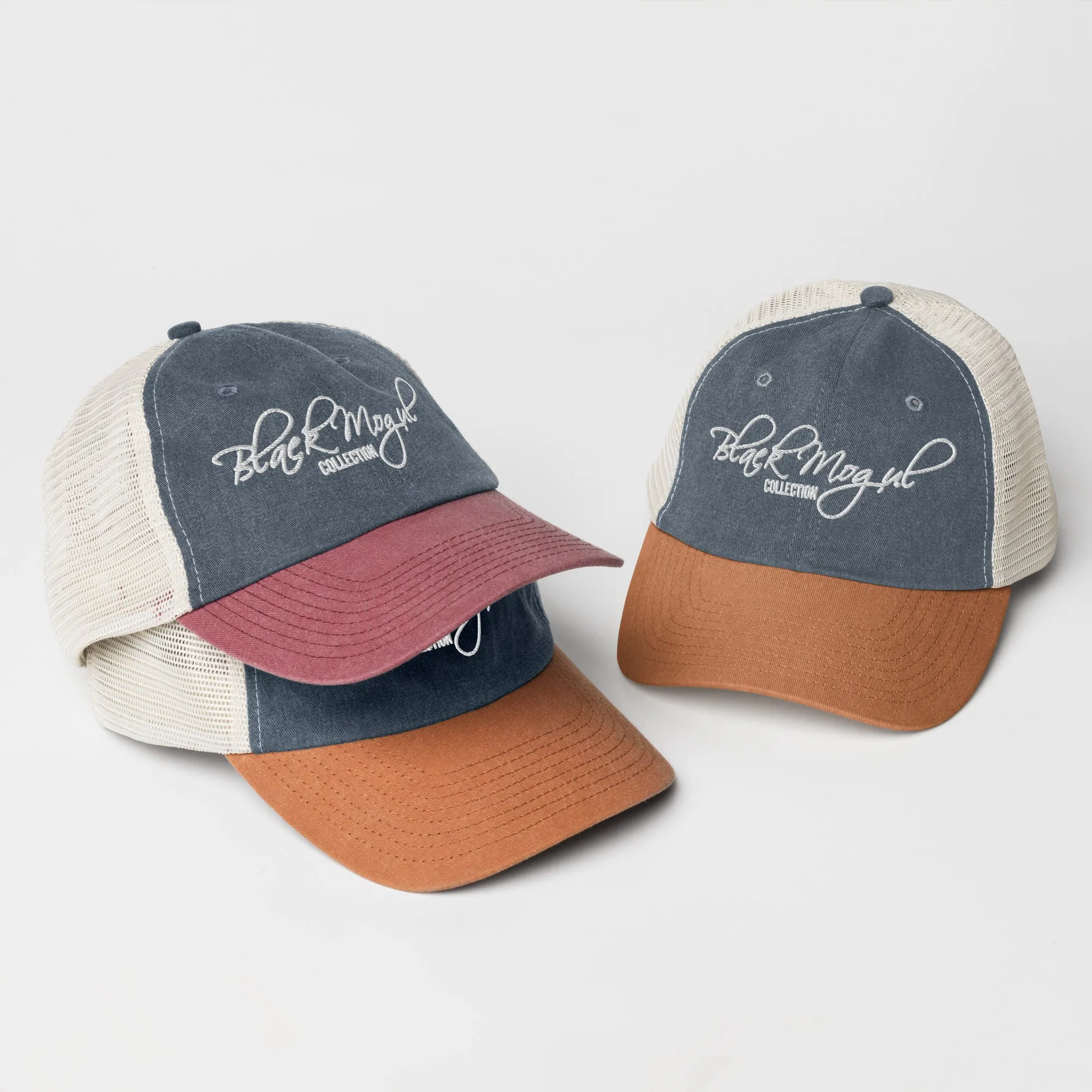 Black Mogul Pigment-dyed cap