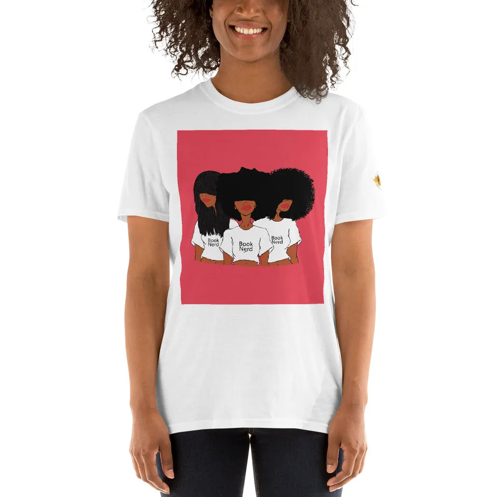 Book Nerd Squad (Pink) Unisex T-Shirt
