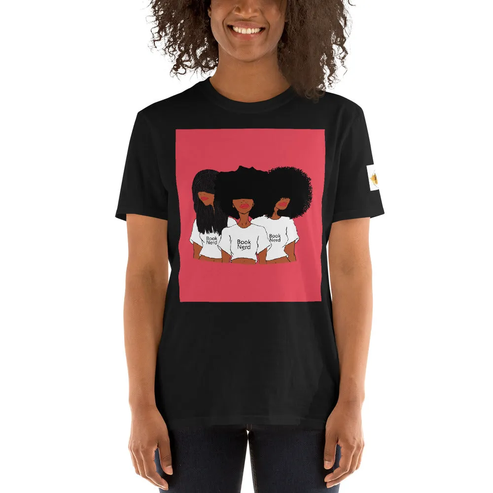 Book Nerd Squad (Pink) Unisex T-Shirt