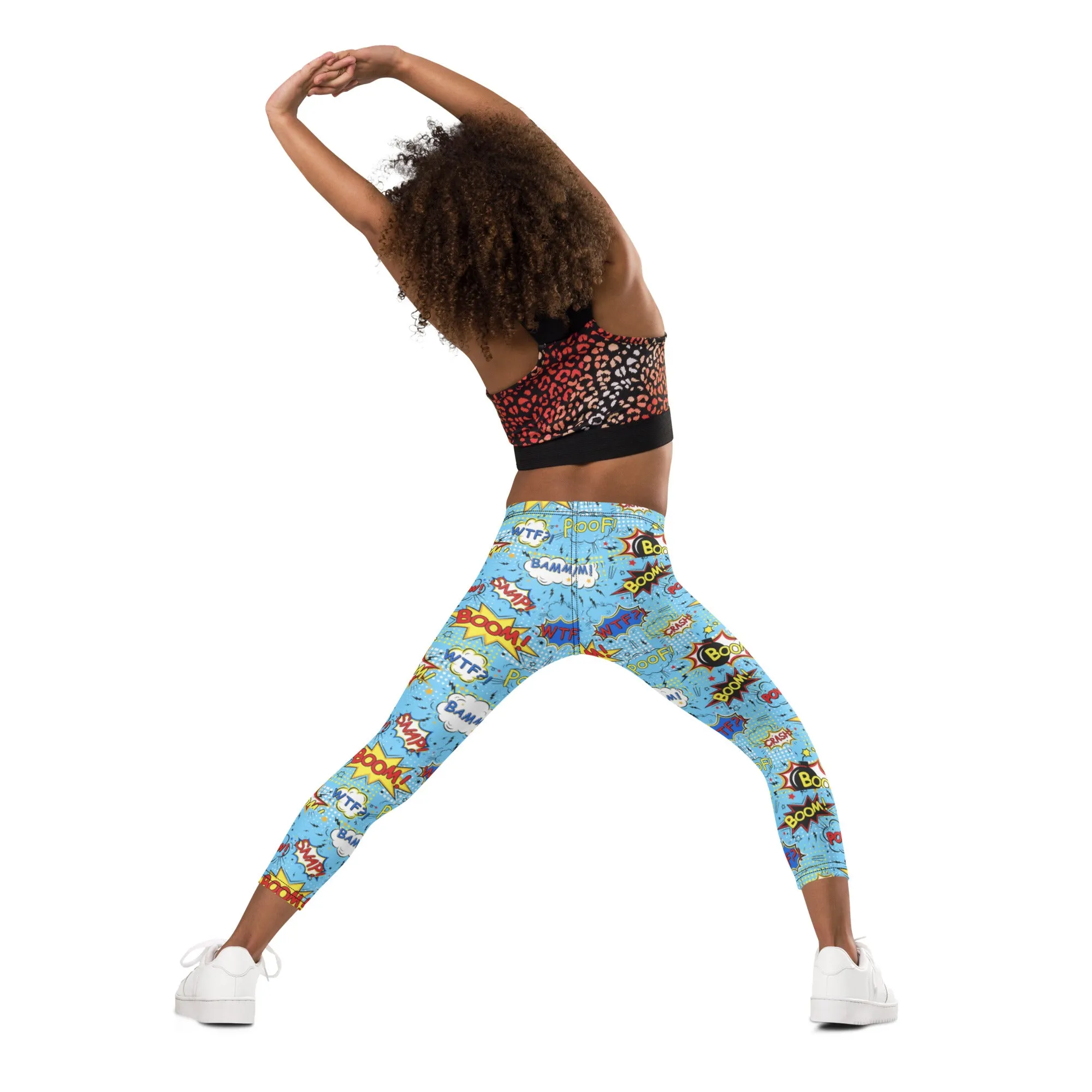 Boom Paw Superhero Leggings