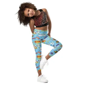 Boom Paw Superhero Leggings