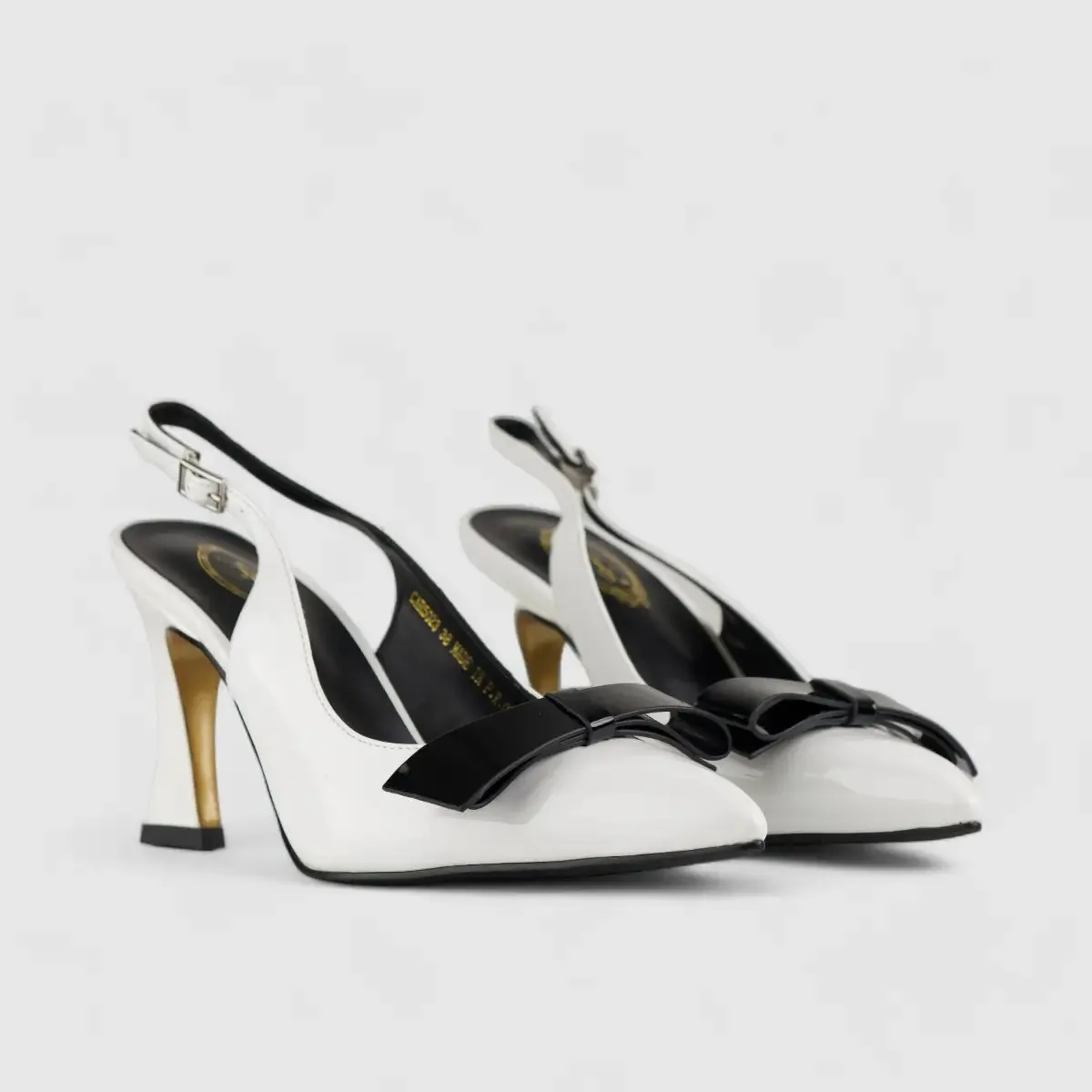 Bulbul Slingback Heel White CAR5023
