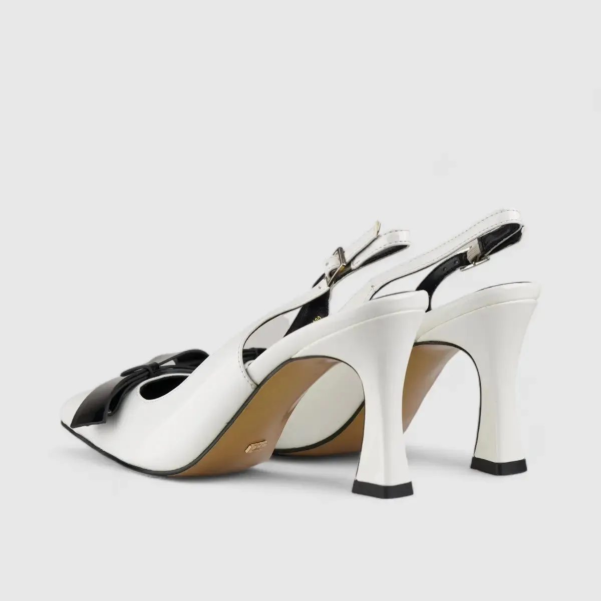 Bulbul Slingback Heel White CAR5023