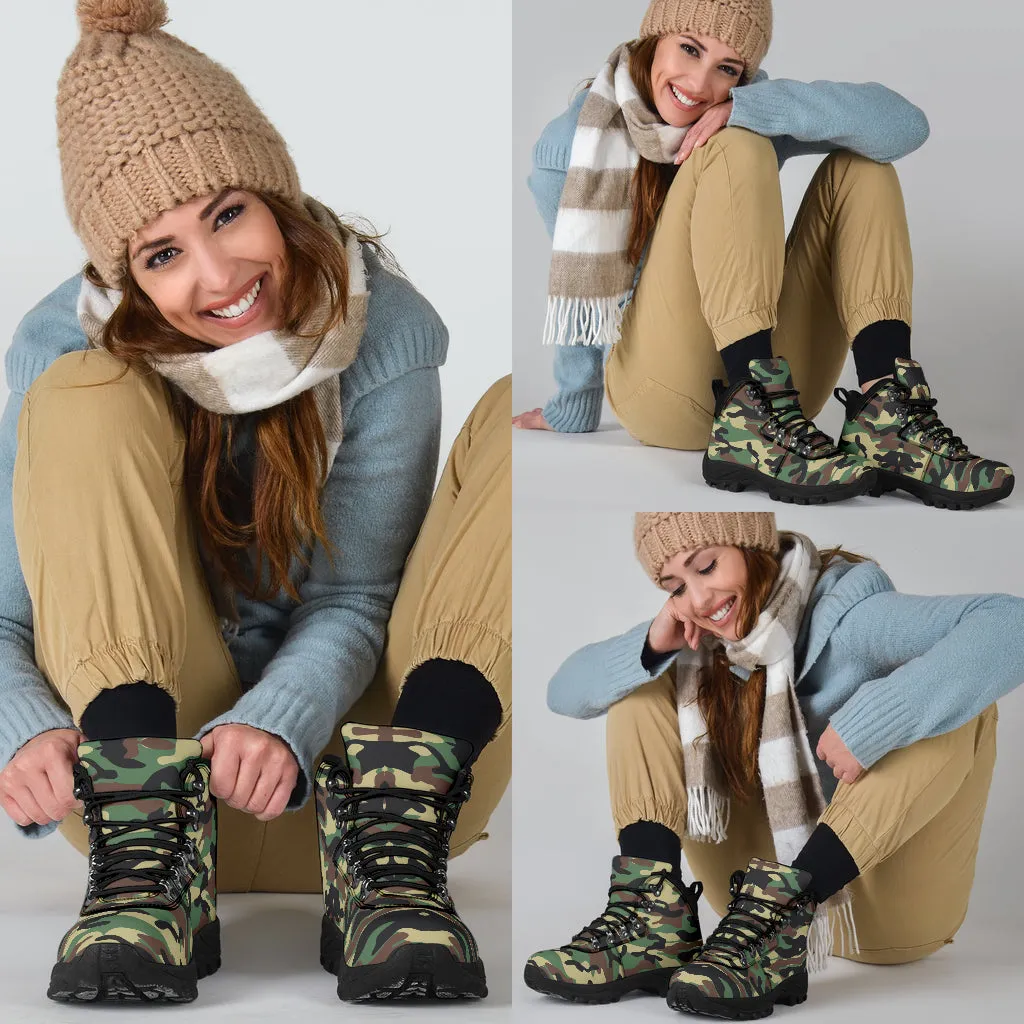 Camouflage Women's Alpine Boots