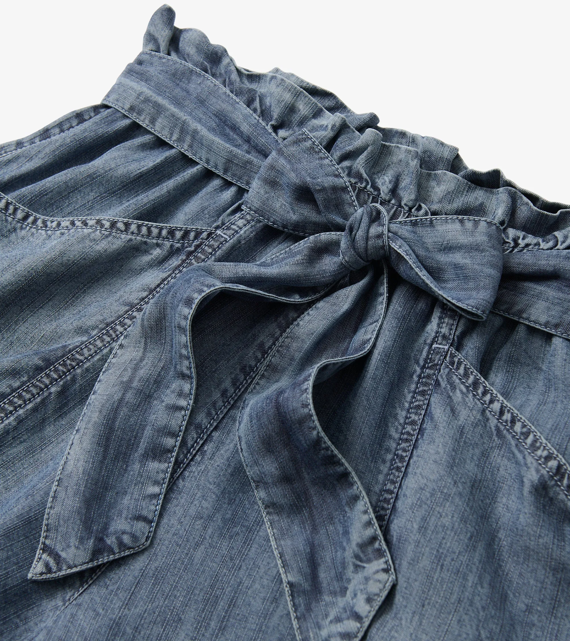 Cassie Shorts - Blue Acid Wash