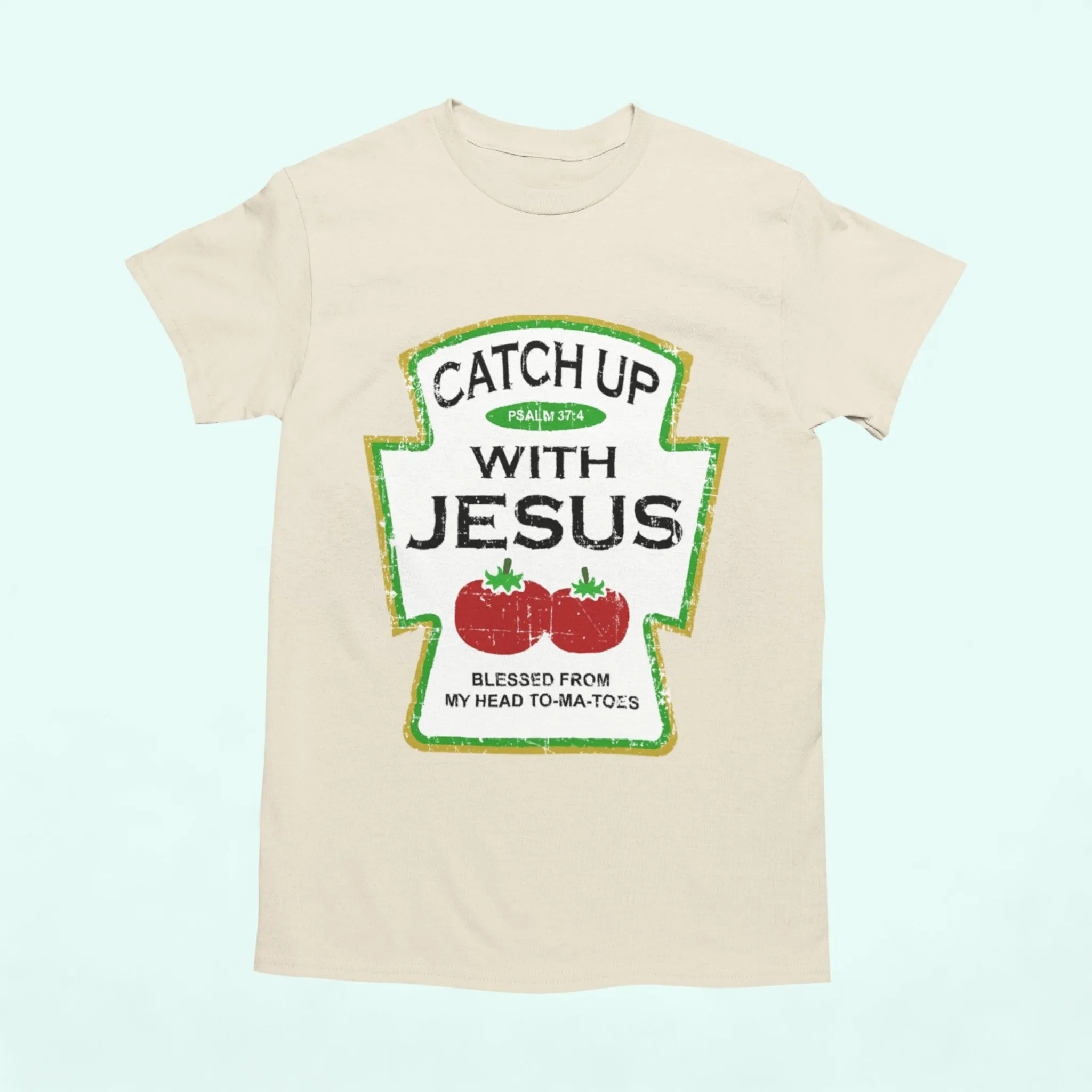 Catch Up With Jesus Shirt: A Funny and Cute Christian Tee, Jesus Lover Tee, Funny Christian Tee, Cute Christian Shirt