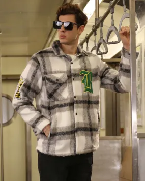 Classic Plaid Moto Jackets