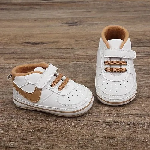 Clowora Unsex Baby Shoes Boys Girls Infant Sneakers Non-Slip Soft Rubber Sole