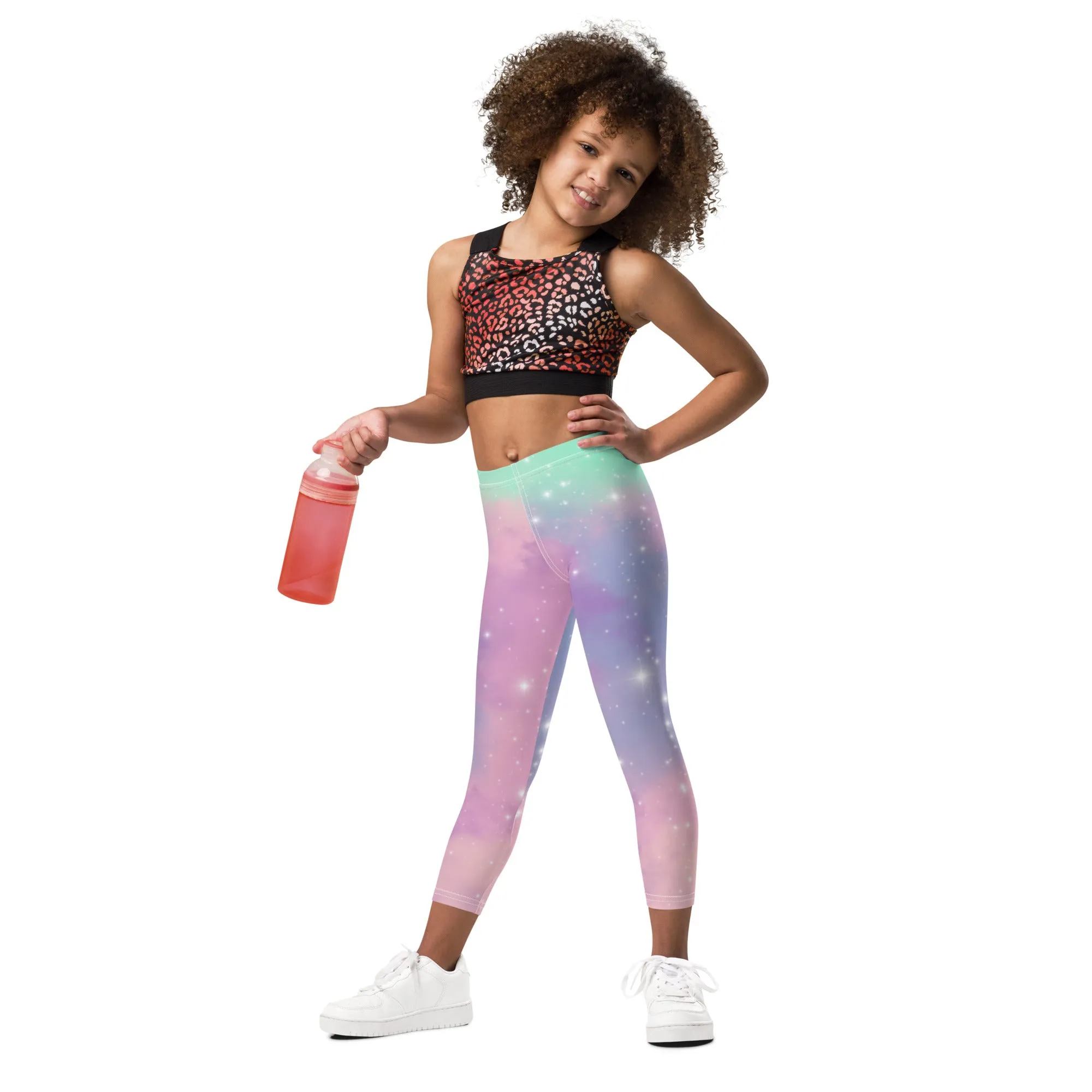 Cosmic Pastel Star Leggings