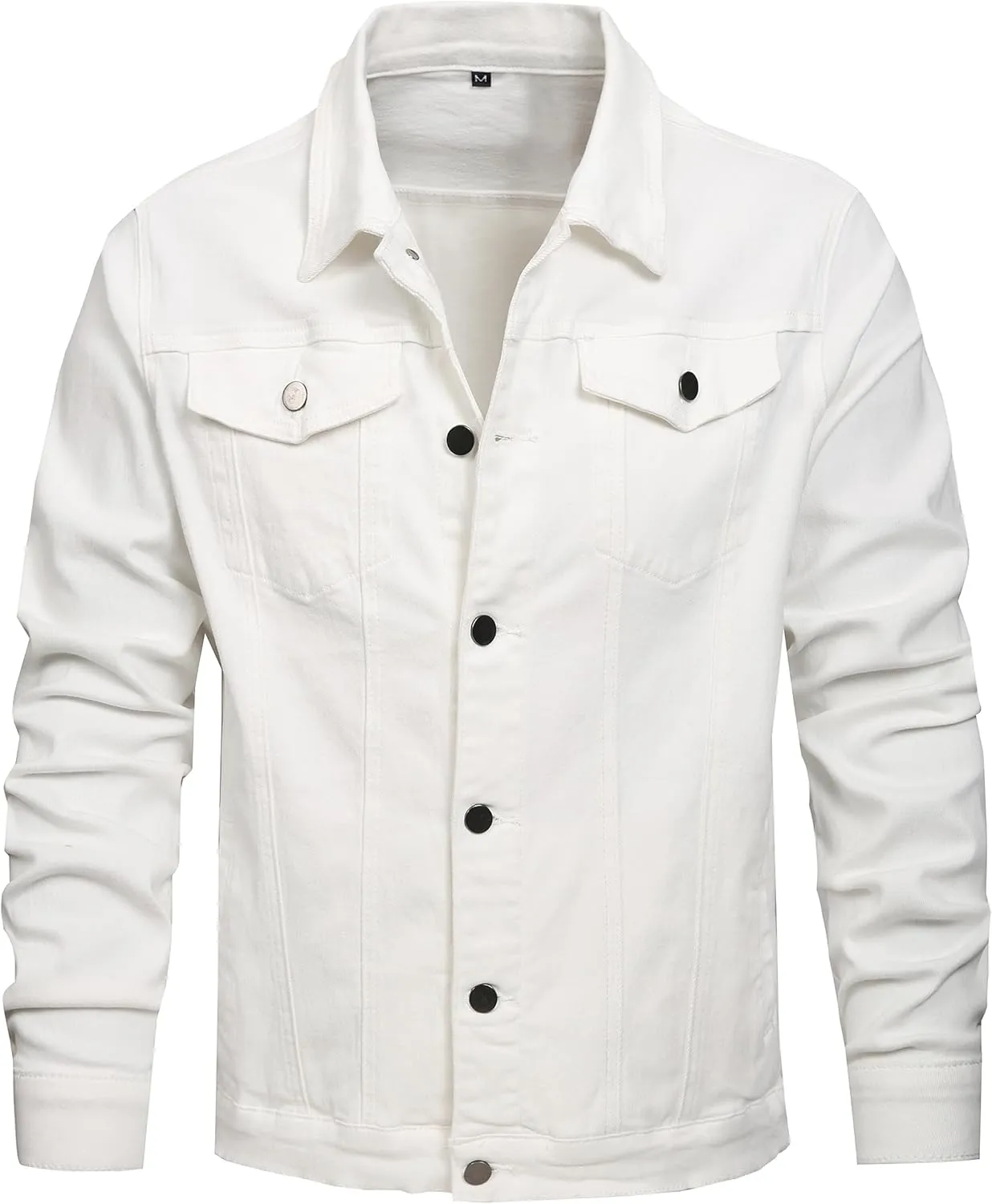 Distressed Slim Denim Jacket