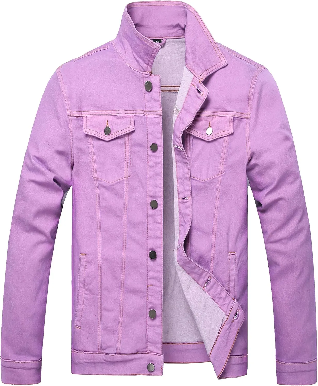 Distressed Slim Denim Jacket