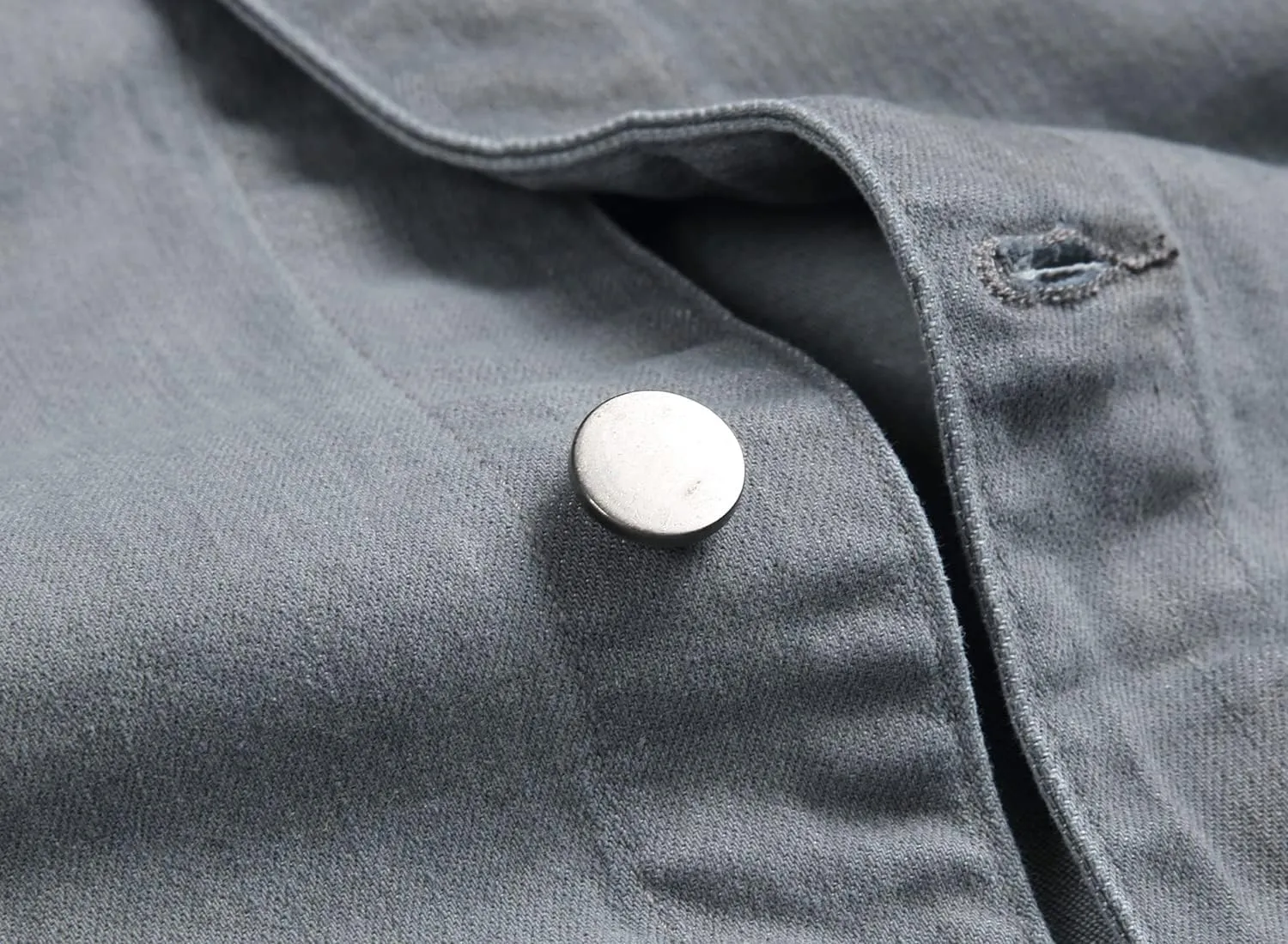 Distressed Slim Denim Jacket