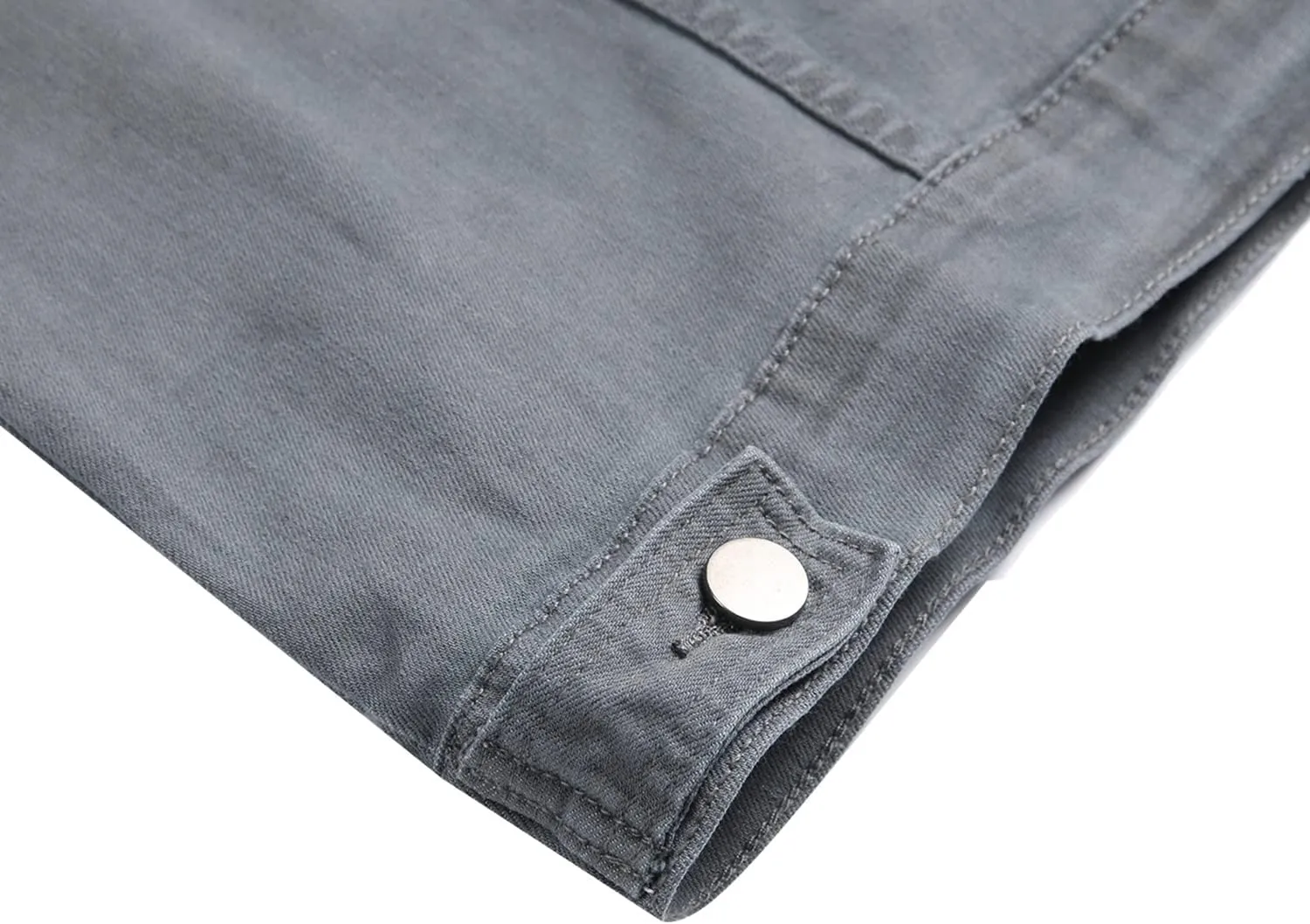 Distressed Slim Denim Jacket
