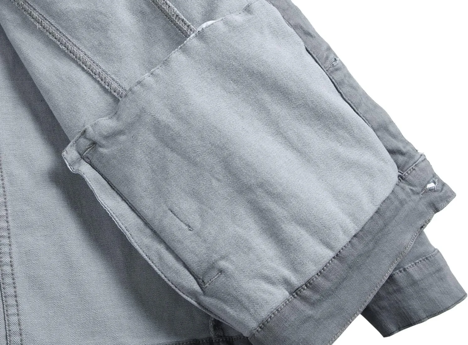 Distressed Slim Denim Jacket