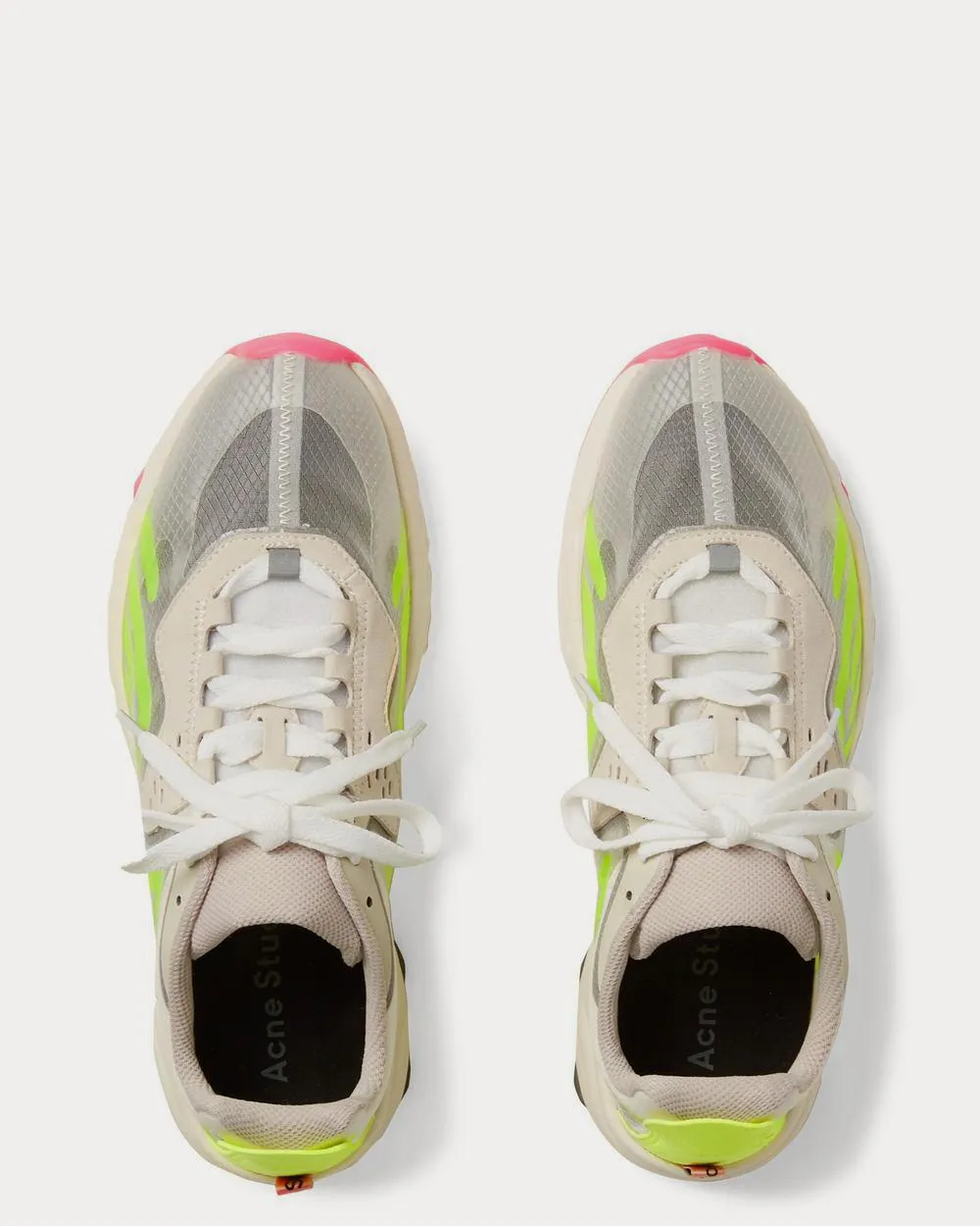 Faux Suede- and Rubber-Trimmed Ripstop  Light gray low top sneakers