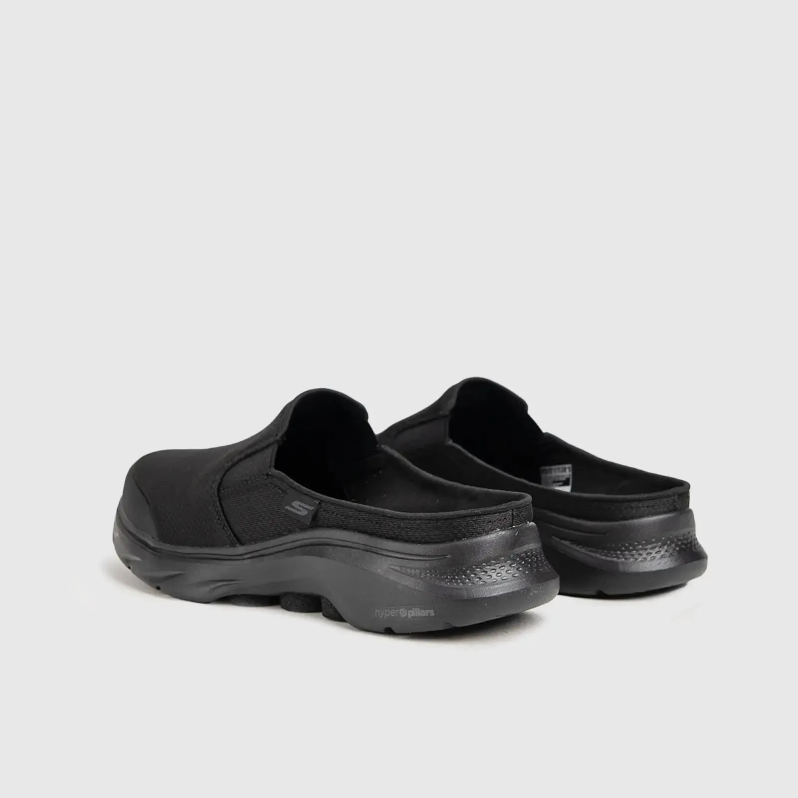 Go Walk 7 Comfort Open Back Slip On Black 216645
