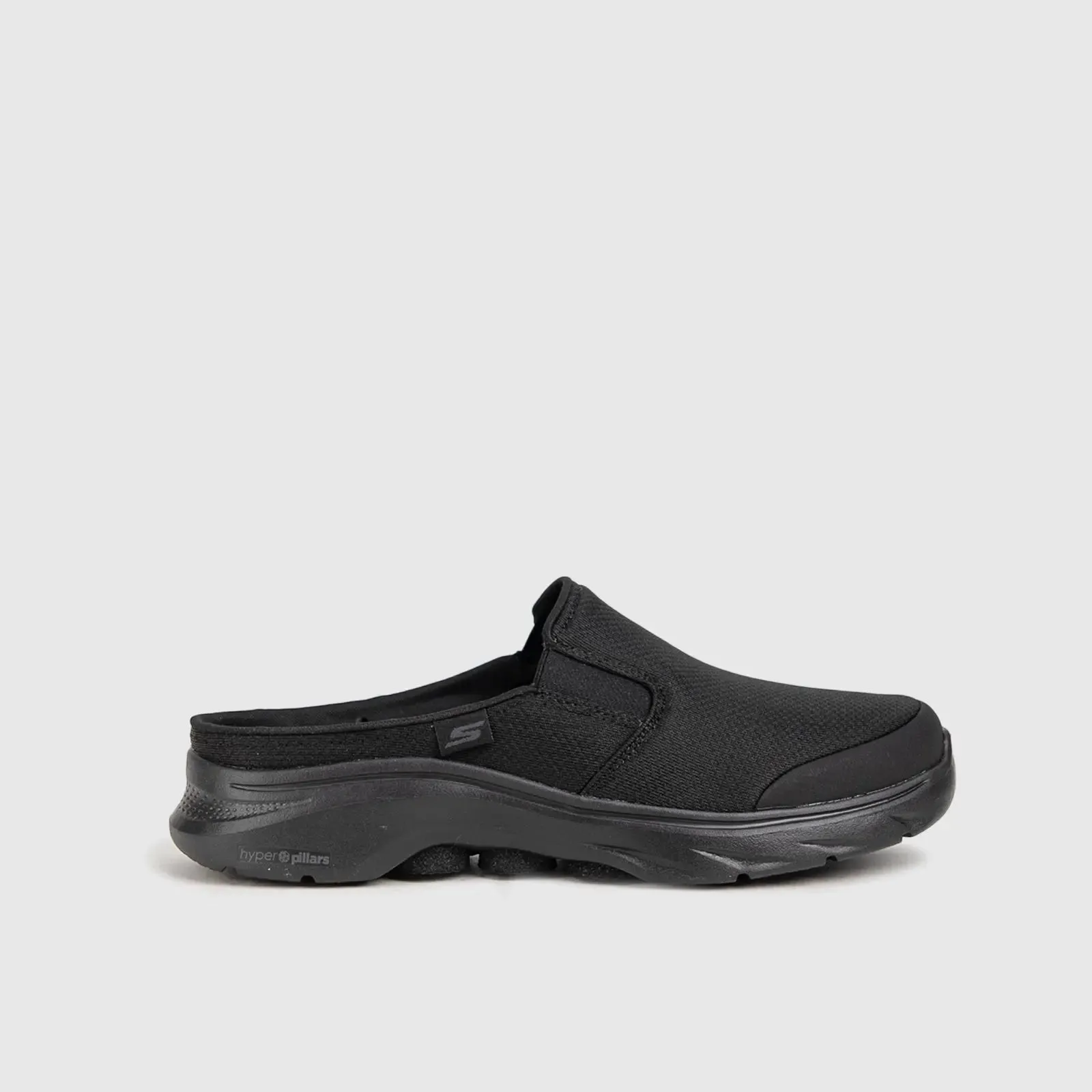 Go Walk 7 Comfort Open Back Slip On Black 216645