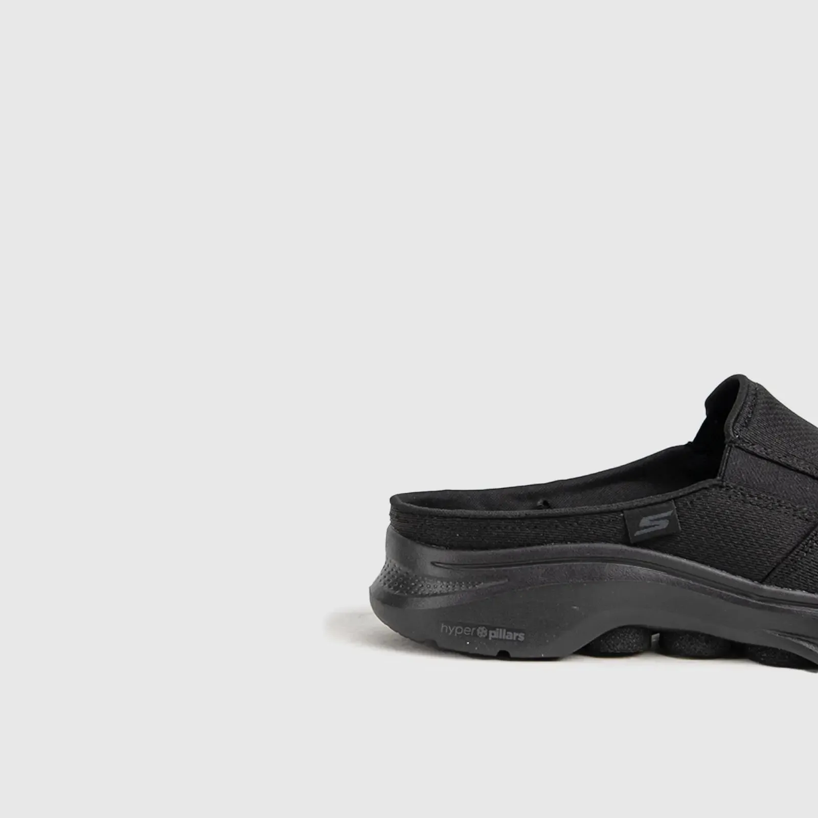 Go Walk 7 Comfort Open Back Slip On Black 216645