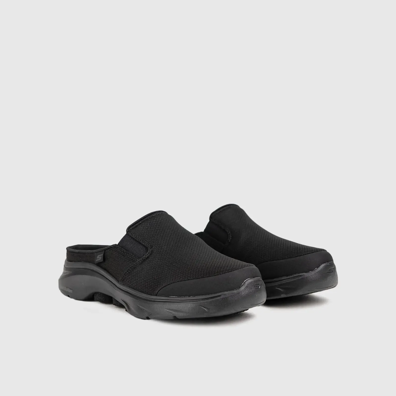 Go Walk 7 Comfort Open Back Slip On Black 216645