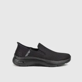 Go Walk Arch Fit 2.0 Comfort Slip Ons Black 216600