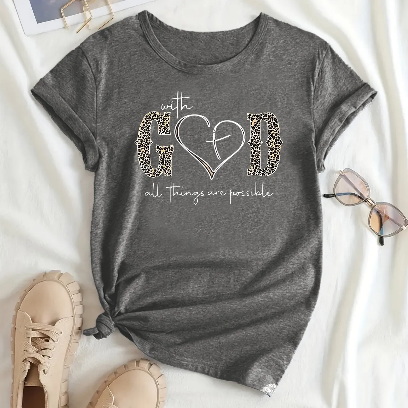 God Anything Possible Women's T-Shirt