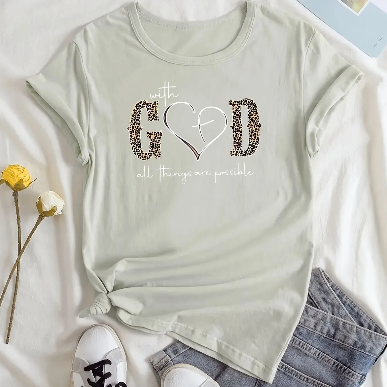 God Anything Possible Women's T-Shirt