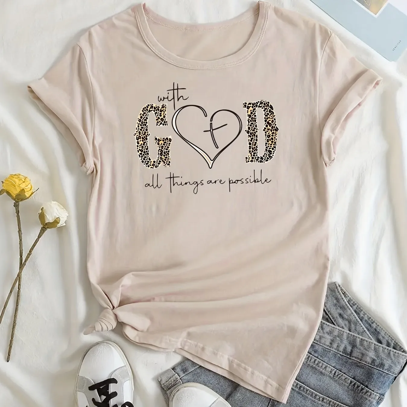 God Anything Possible Women's T-Shirt