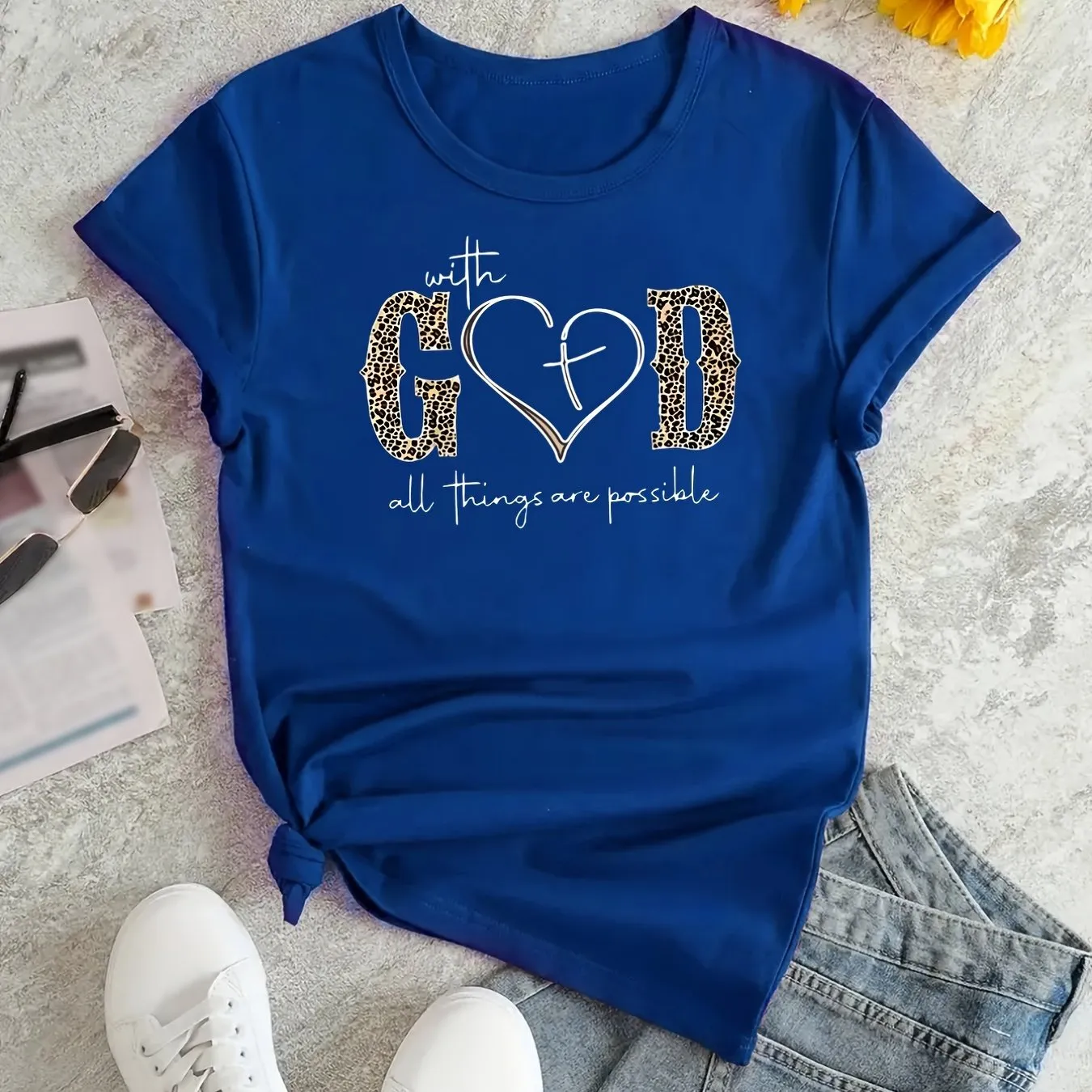 God Anything Possible Women's T-Shirt