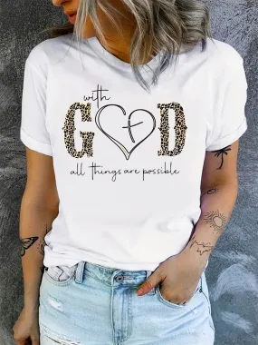 God Anything Possible Women's T-Shirt